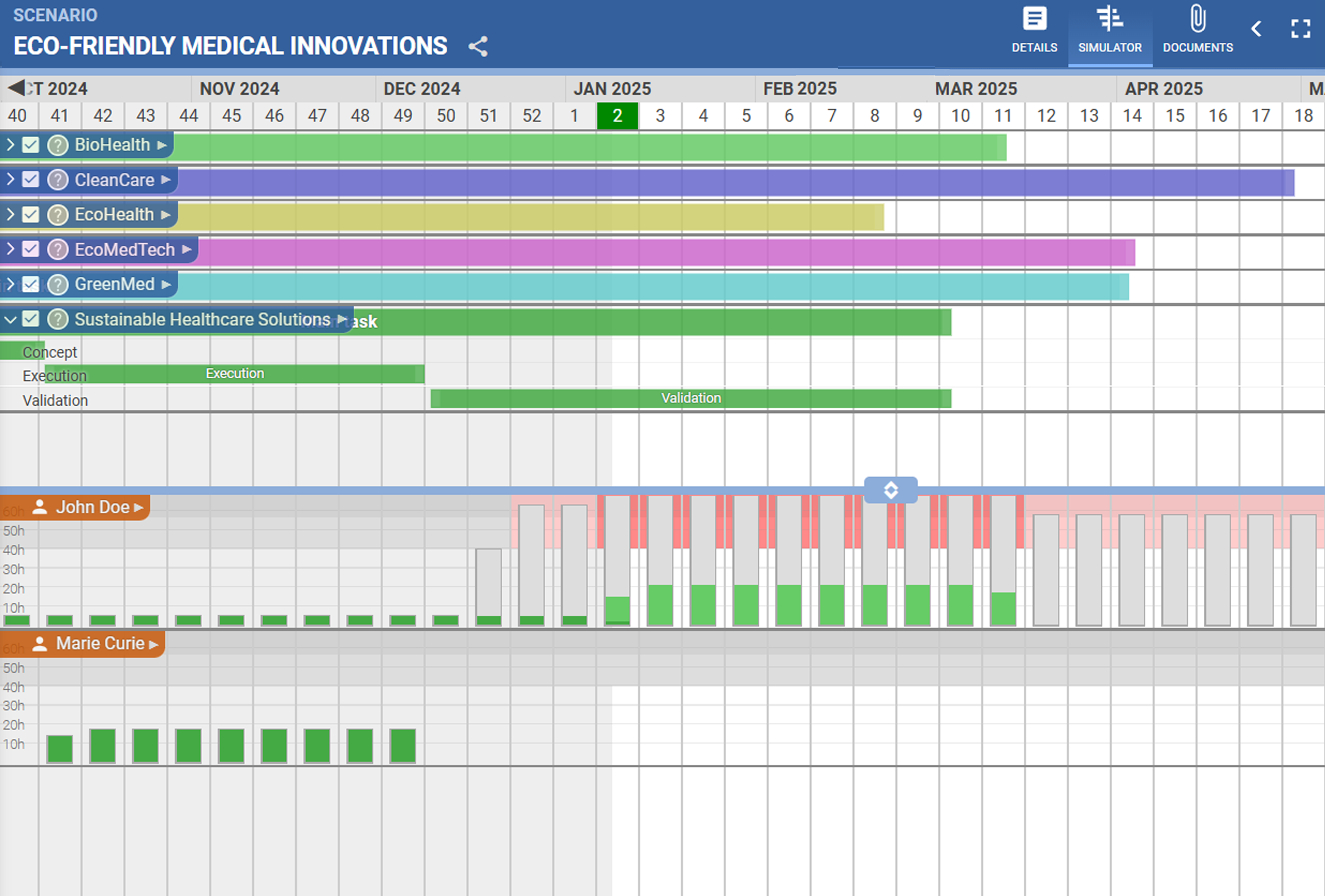 A screenshot of PQFORCE 